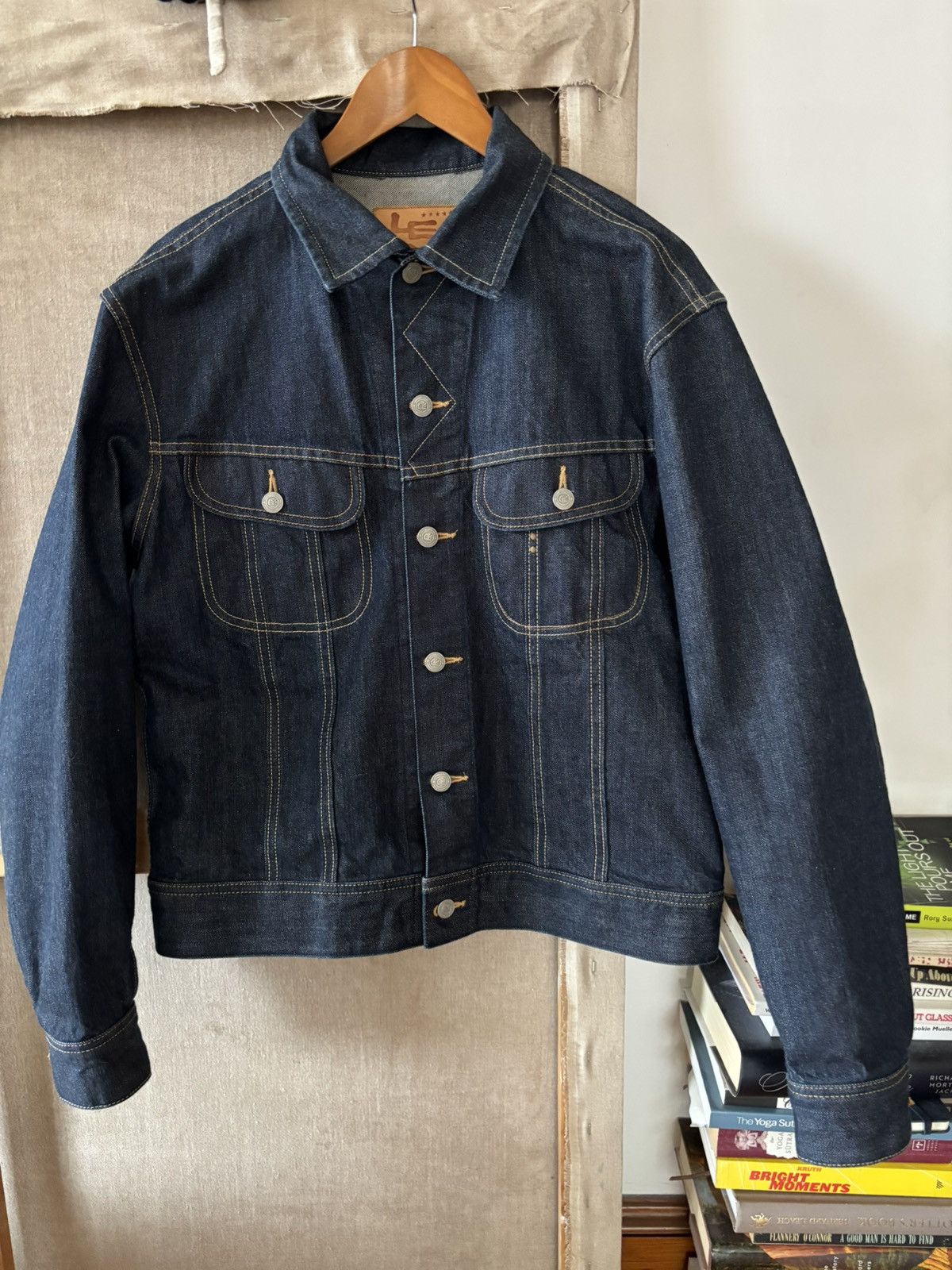 45rpm 45R rye mugi denim jacket Size US M / EU 48-50 / 2 - 1 Thumbnail