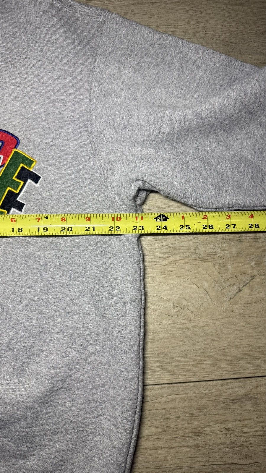 Supreme Rare Supreme Stacked Embroidered Multi Logo Sweatshirt Size US M / EU 48-50 / 2 - 9 Thumbnail