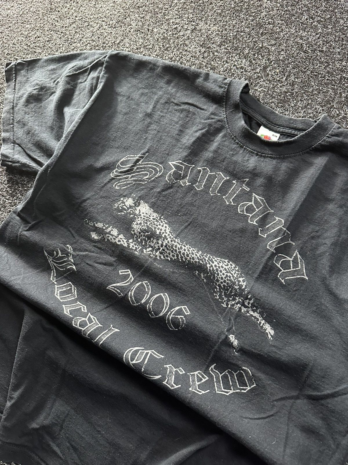 Band Tees × Vintage 🚨Vintage 2006 Santana LOCAL CREW VINTAGE RARE TIGER Size US XL / EU 56 / 4 - 3 Thumbnail