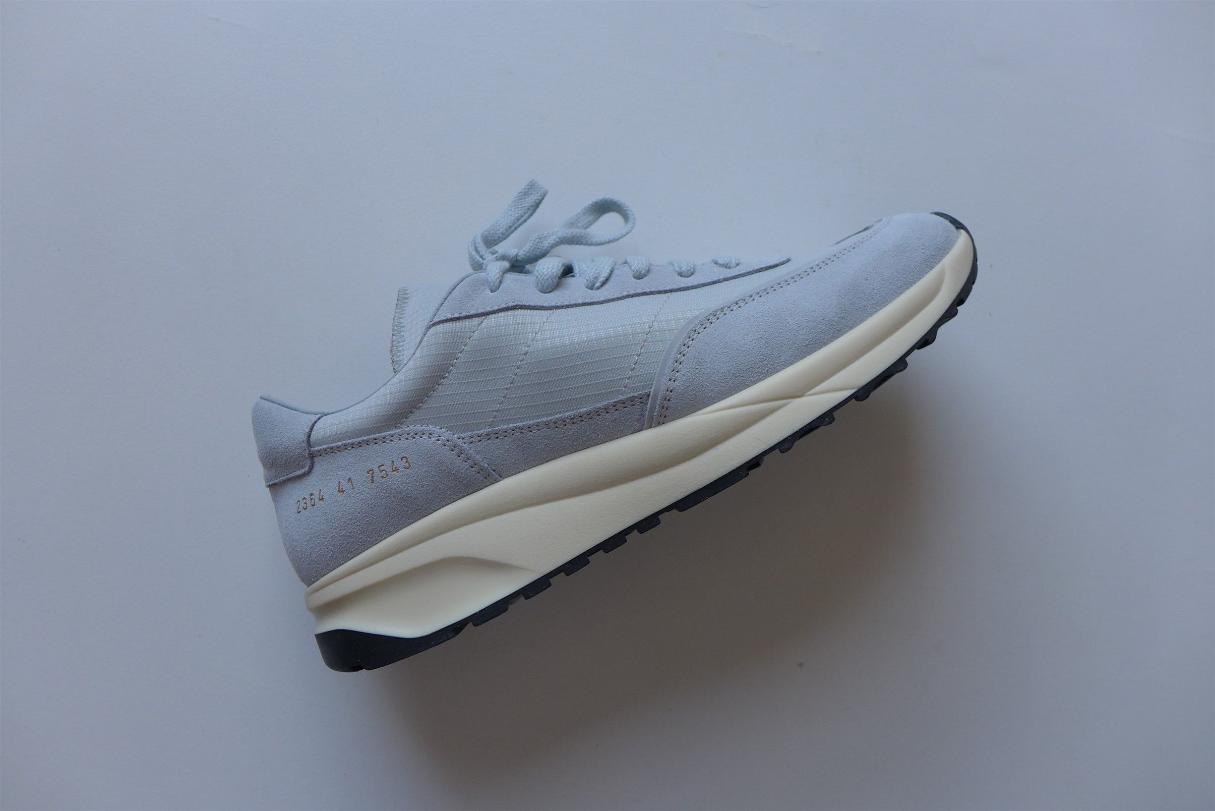 Common Projects Common Projects Track 80 Sneakers - Grey Suede & Ripstop Size US 8 / EU 41 - 6 Thumbnail