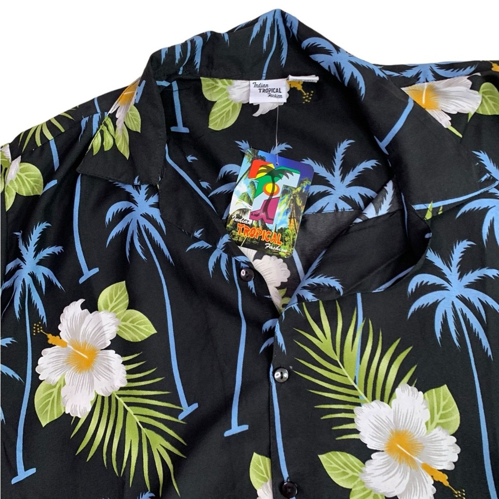 Other Indian Tropical Mens XL Shirt Hawaiian Print Lightweight NEW Size US XL / EU 56 / 4 - 2 Thumbnail