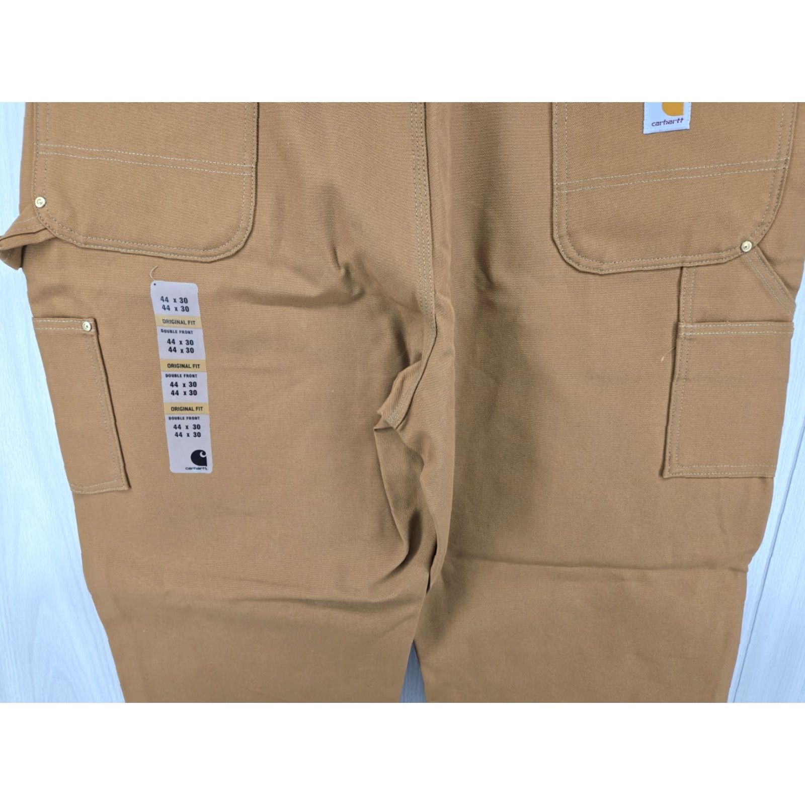 Carhartt VTG Carhartt Double Knee Duck Canvas Pants Made USA 44X30 BRN Dungaree NWT Brown Work Pants Men Size US 44 / EU 60 - 7 Thumbnail