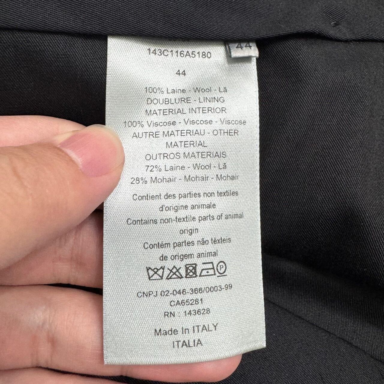 Dior Dior Court Style Casual Pants. Size US 44 / EU 60 - 4 Thumbnail