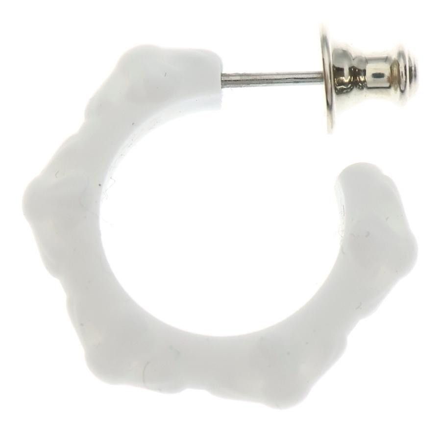 Chrome Hearts CHROME HEARTS Rubber Hoop earring Size ONE SIZE - 1 Thumbnail