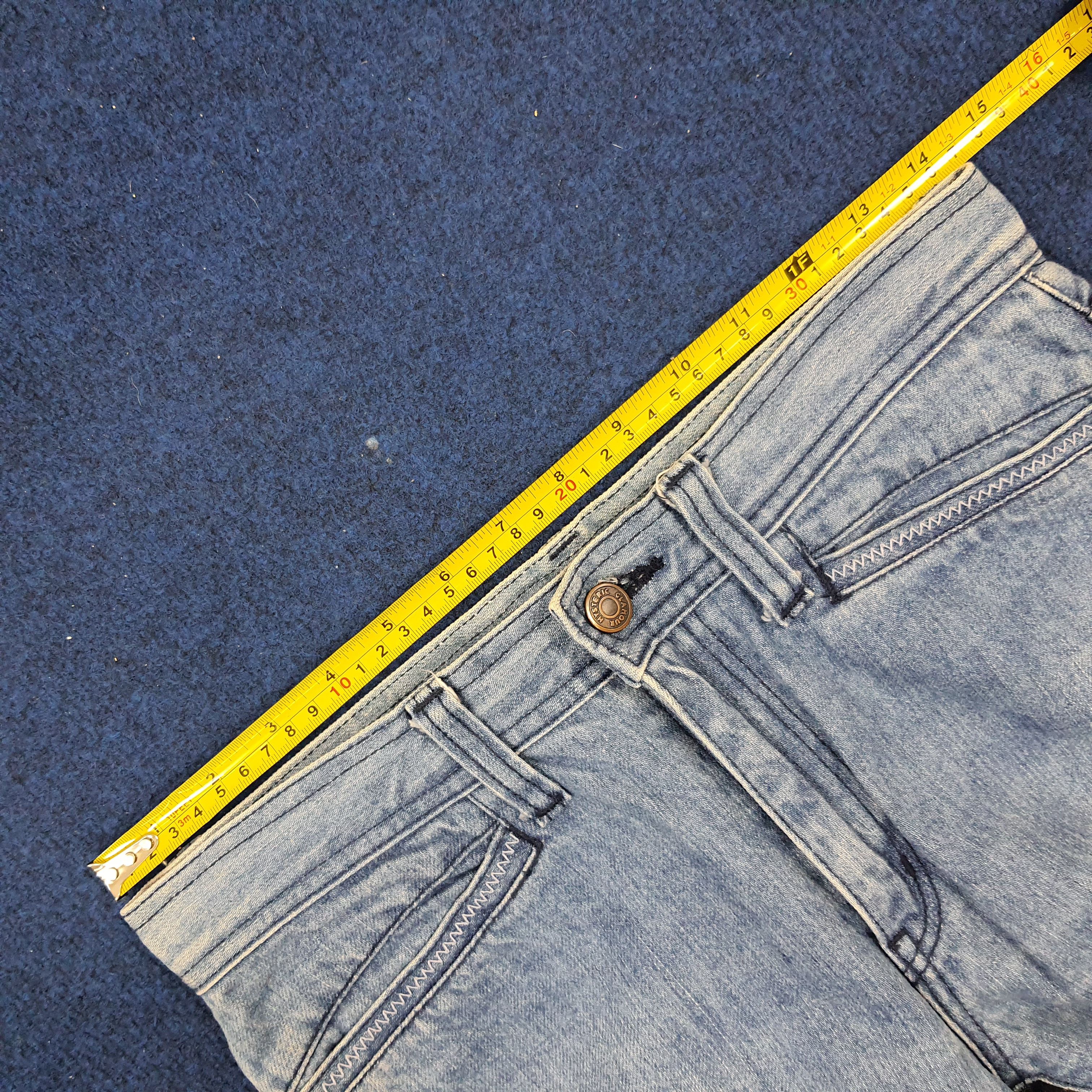 Hysteric Glamour × Japanese Brand × Vintage Vintage Hysteric Glamour Japan Brand Custom Logo Jean Size US 28 / EU 44 - 10 Thumbnail