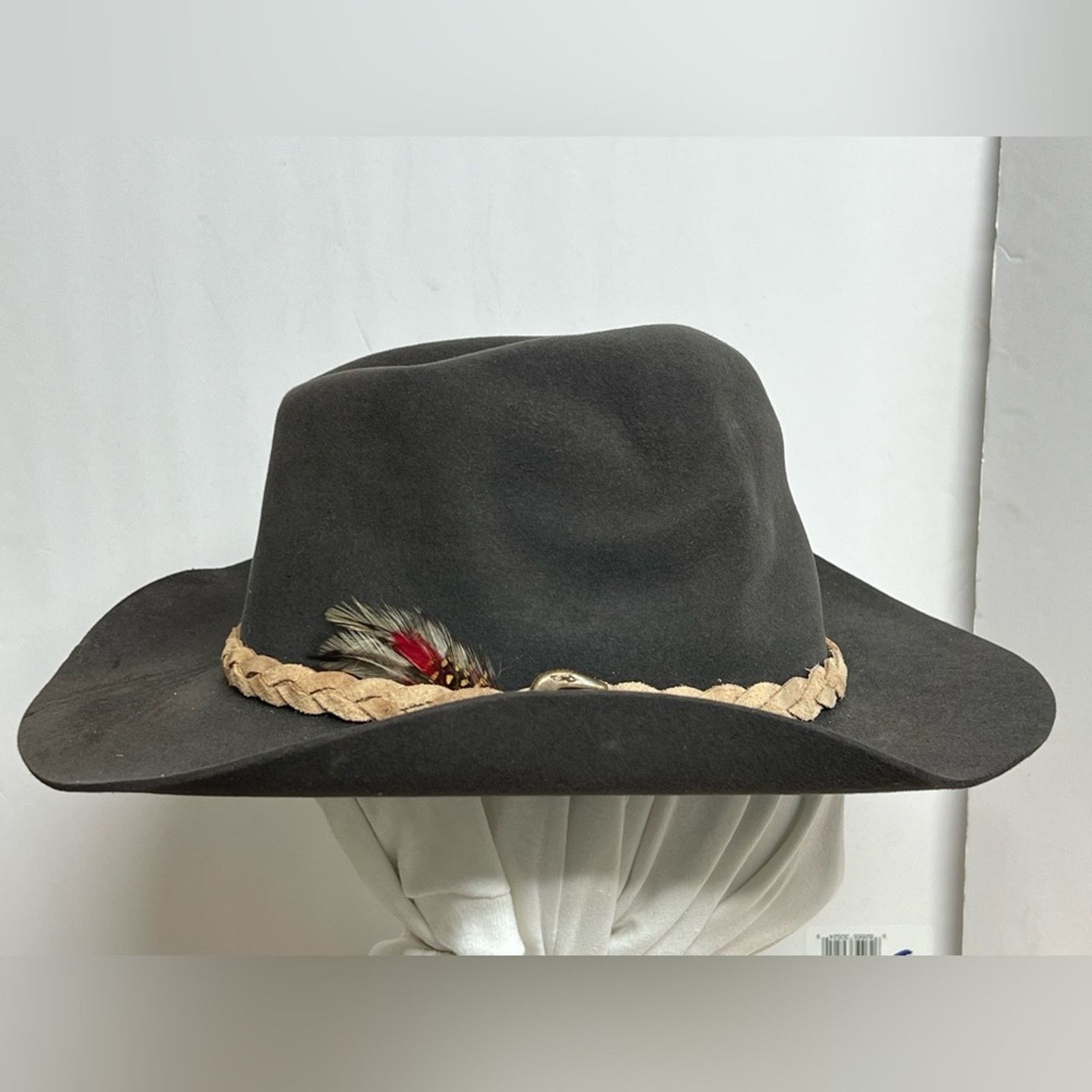 Vintage McCracken Western Cowboy Hat Fur Felt Made Australia Akubra Size ONE SIZE - 1 Thumbnail