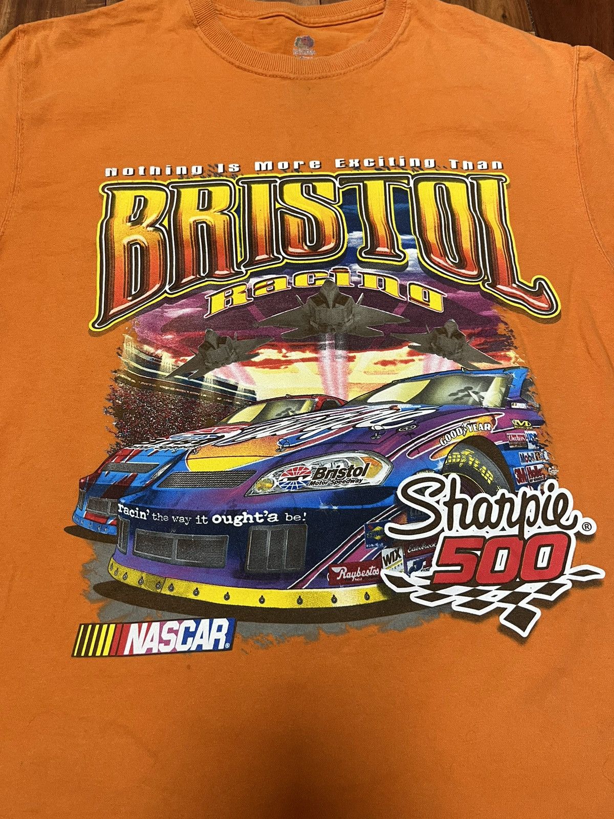 Fruit Of The Loom × NASCAR × Vintage 2006 Bristol Motor Speedway Shirt Size US M / EU 48-50 / 2 - 2 Thumbnail