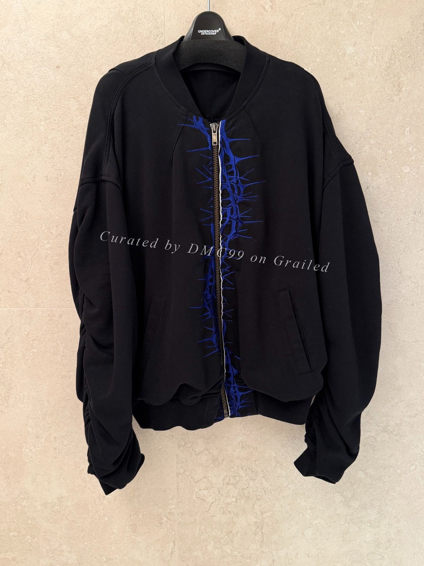 Haider Ackermann HAIDER ACKERMANN THORN ZIP UP | Grailed