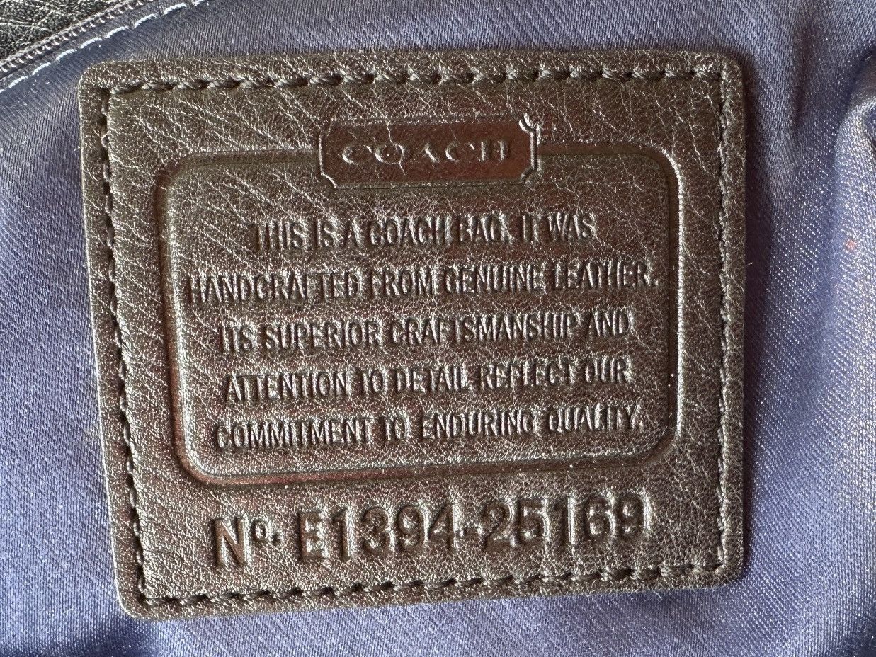 Coach Vintage Coach 25169 Madison Madeline Leather Satchel Handbag Size ONE SIZE - 2 Thumbnail