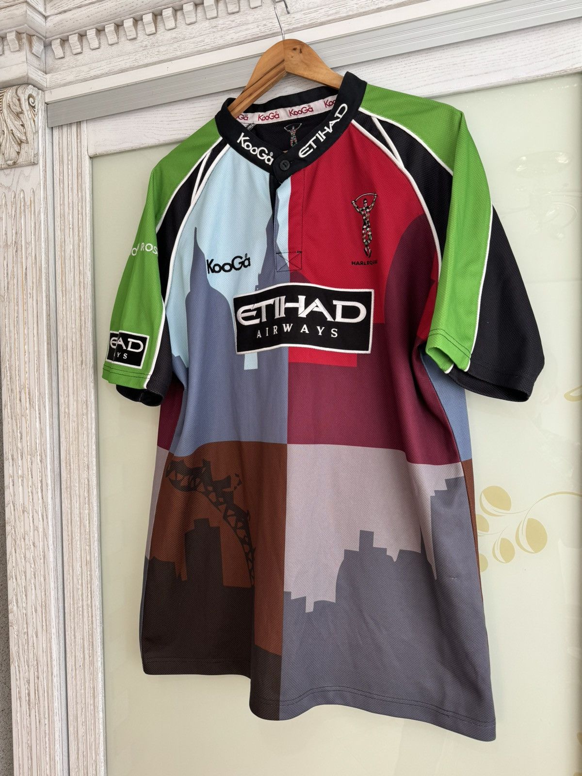 Other Harlequins England 2010-2011 Home Rugby Jersey Shirt Size US XL / EU 56 / 4 - 2 Thumbnail