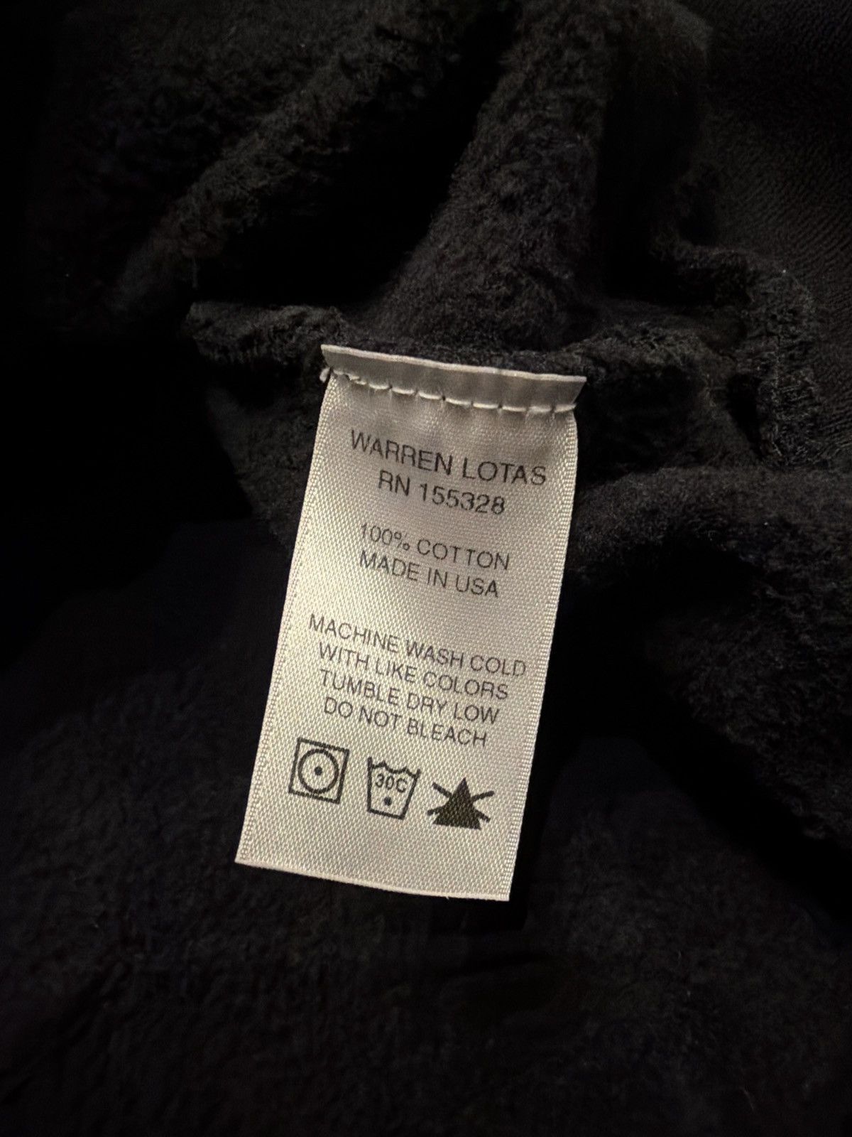 Warren Lotas Warren Lotas Jason Hoodie Size L Size US L / EU 52-54 / 3 - 7 Thumbnail