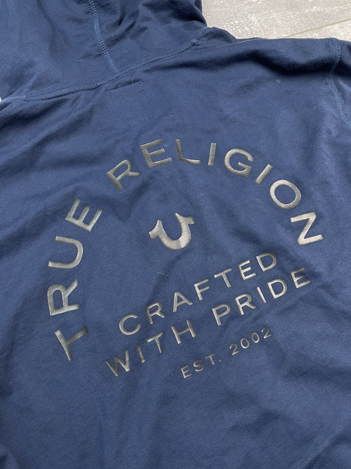 True Religion True Religion Zip Hoodie Big Logo Size US XXL / EU 58 / 5 - 7 Thumbnail