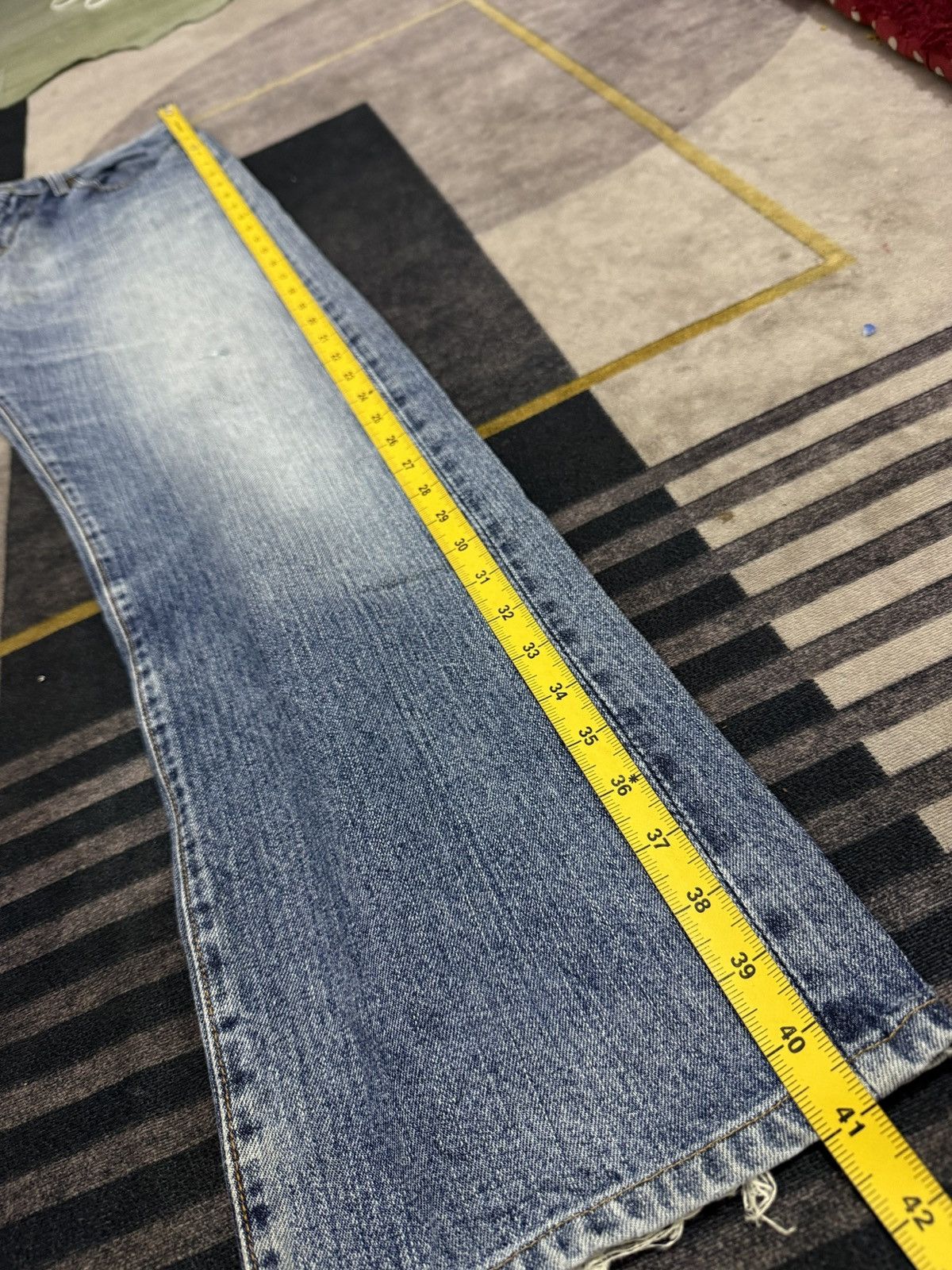 Hysteric Glamour BIG JHON BOOT CUT DENIM PANTS Size US 29 - 14 Thumbnail