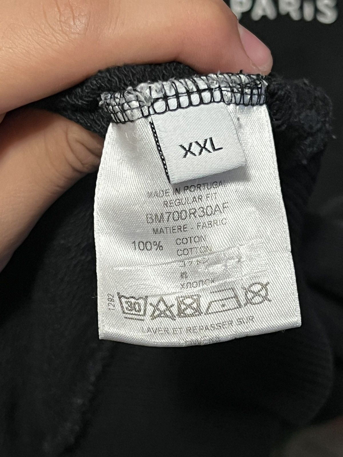 Givenchy Givenchy Destroyed Logo Hoodie Size US XXL / EU 58 / 5 - 5 Thumbnail