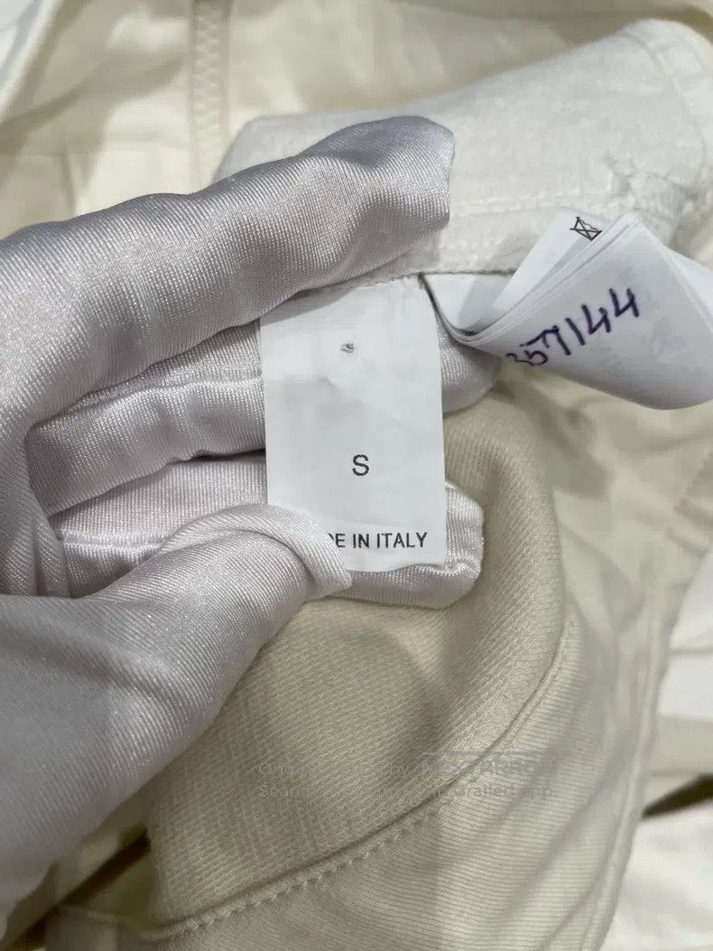 Brunello Cucinelli Brunello Cucinelli Milk White Cotton Jacket Size S / US 4 / IT 40 - 6 Thumbnail