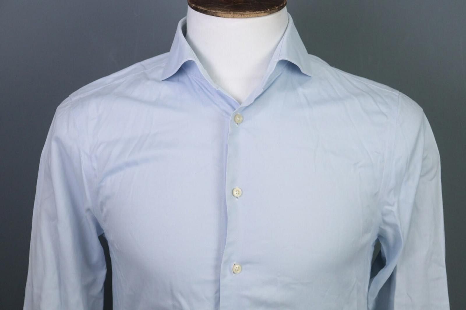 Suitsupply SuitSupply Traveller Bloue Button Down Shirt Size 38 / 15 Size US M / EU 48-50 / 2 - 4 Thumbnail