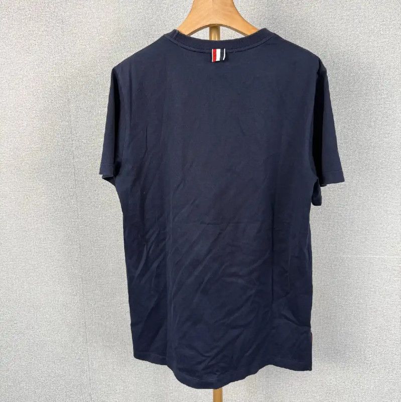 Thom Browne Thom Browne Black Cotton Women's T-Shirt 0089 Size L / US 10 / IT 46 - 1 Thumbnail