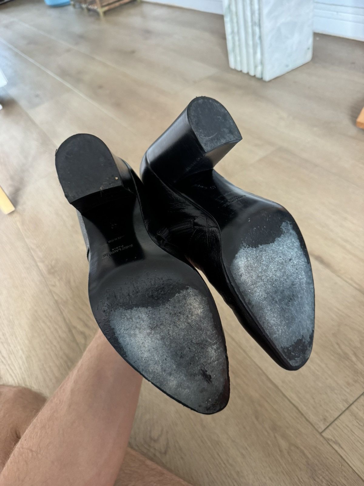 Saint Laurent Paris Iconic FW15 French 85 Boots Size US 7 / EU 40 - 7 Thumbnail