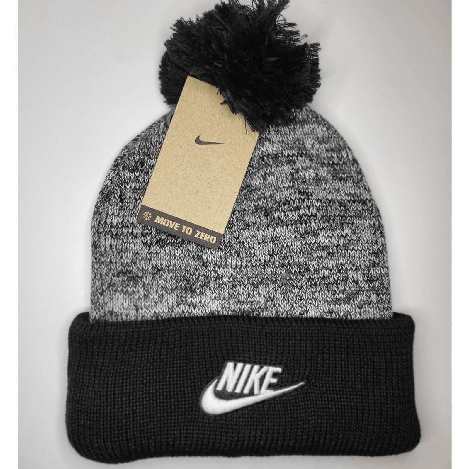 Nike NWT NIKE Move to Zero Utility Cuff Unisex Youth Beanie OSFA Size ONE SIZE - 2 Thumbnail