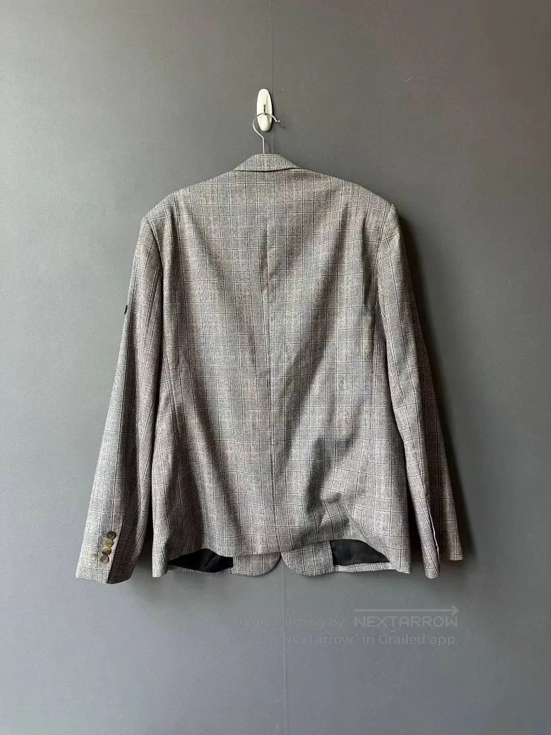 Balenciaga Balenciaga Checked Sleeve Badge Blazer. Size US S / EU 44-46 / 1 - 2 Thumbnail