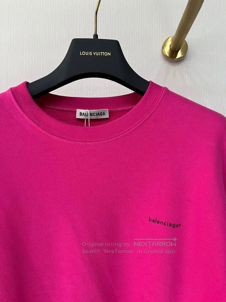 Balenciaga Balenciaga Chest logo lettering hoodie Size US XS / EU 42 / 0 - 5 Thumbnail