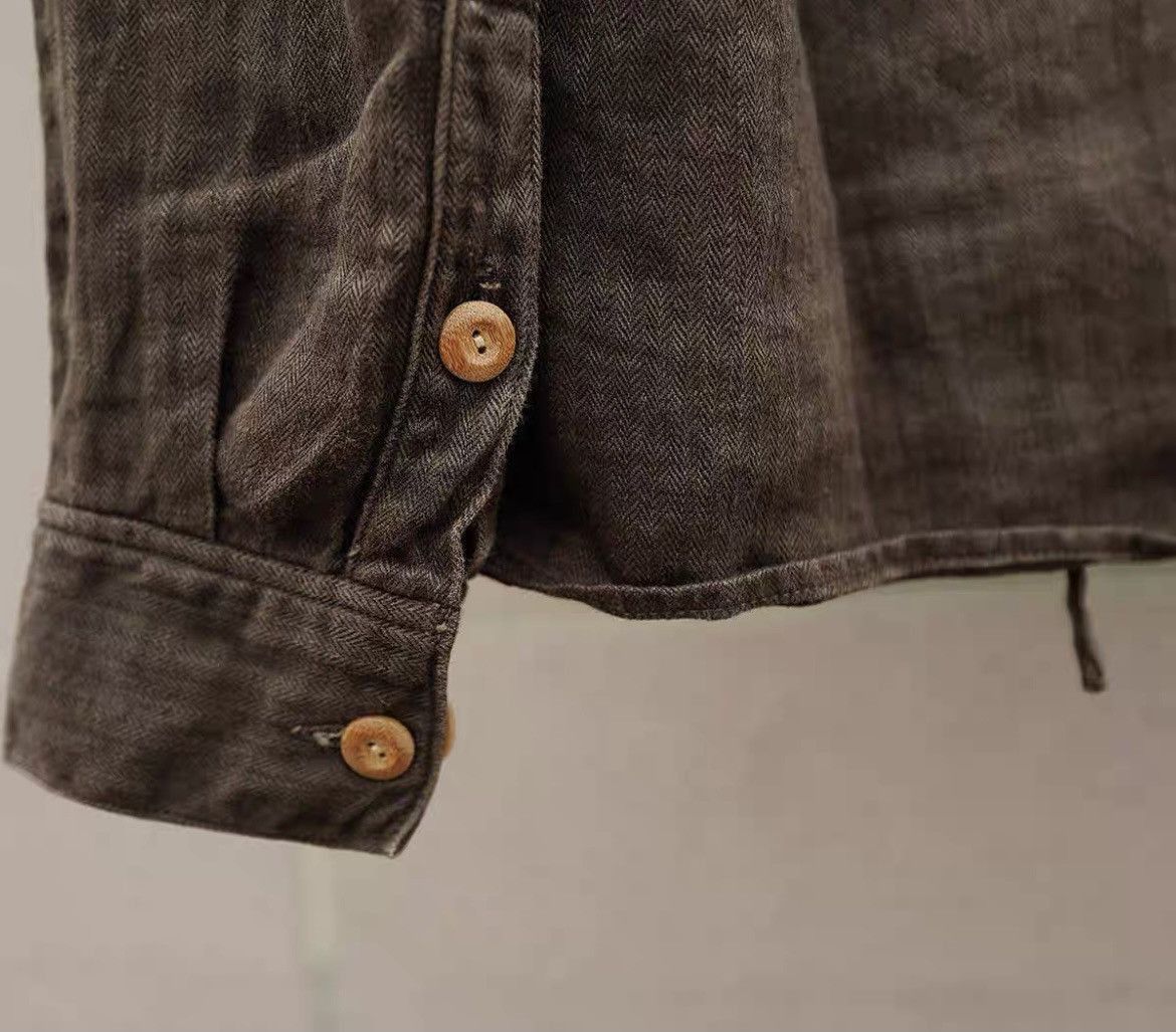 Visvim Visvim Lhamo shirt Mud Dyed-2506 Size US S / EU 44-46 / 1 - 4 Thumbnail
