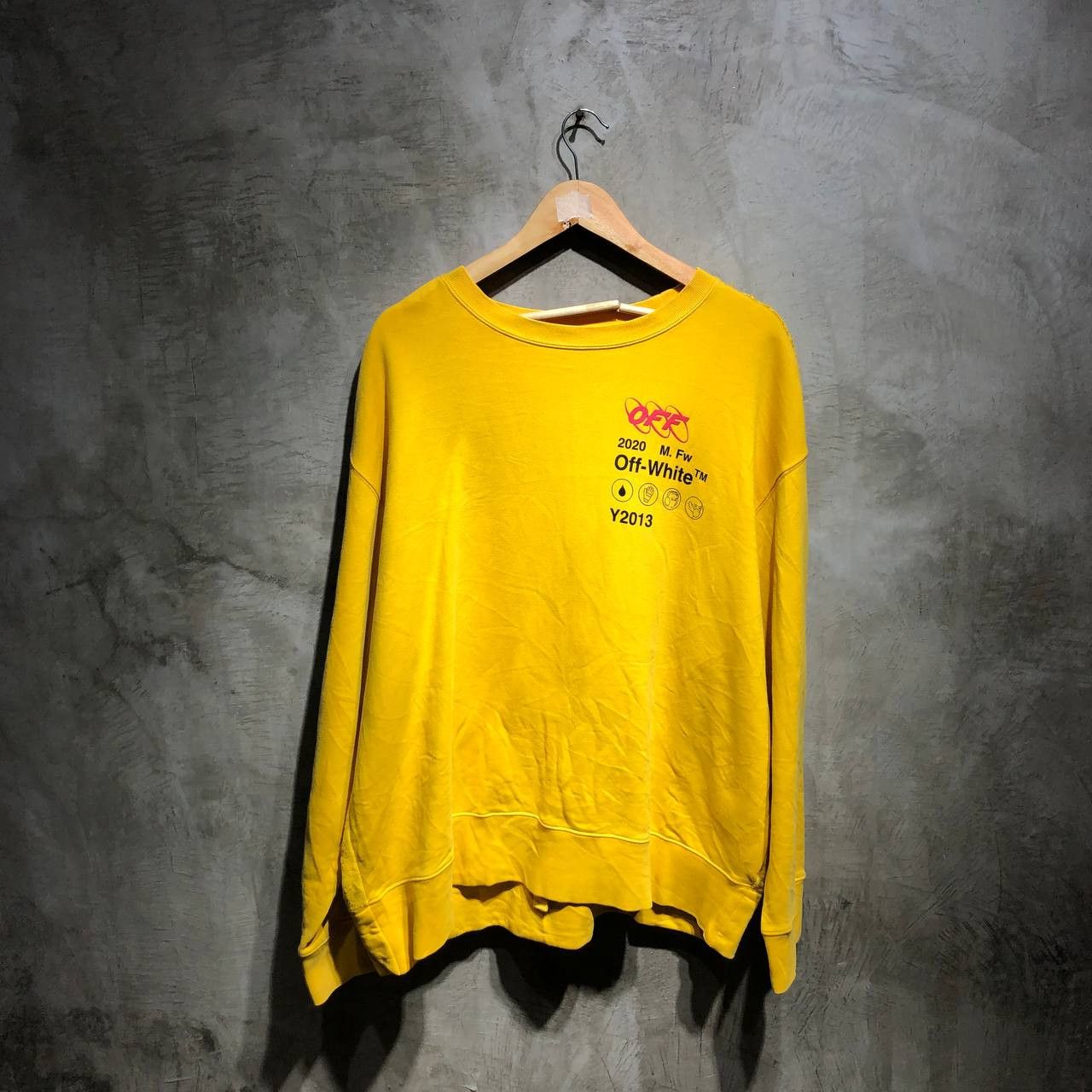 Off-White Off-White Industrial Y013 Incomp Sweatshirt fit 3XL Size US XXL / EU 58 / 5 - 2 Thumbnail