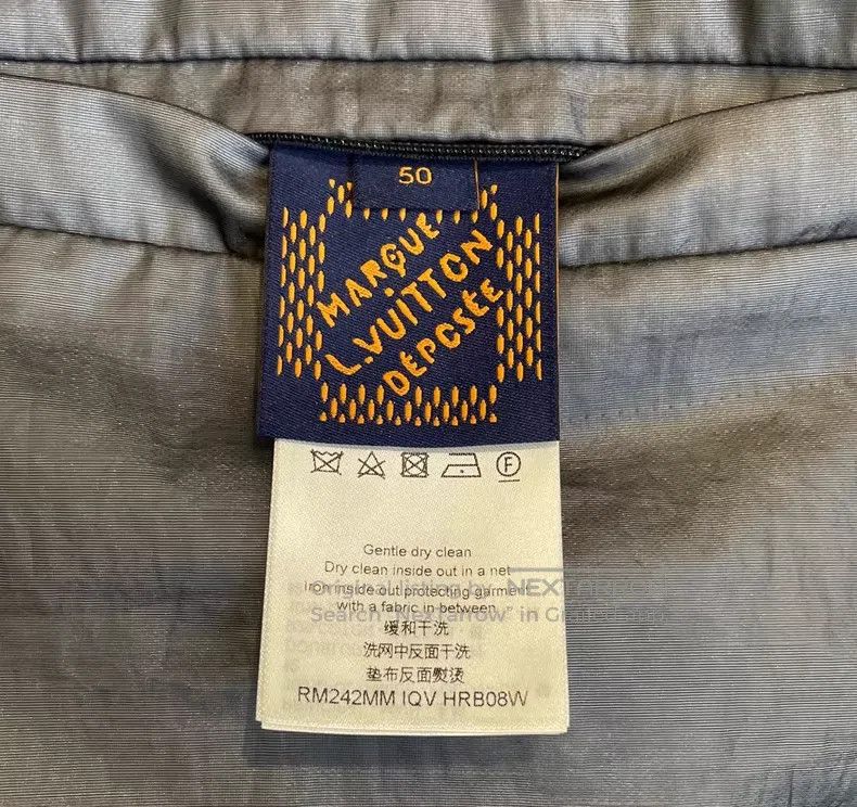 Louis Vuitton Louis Vuitton Embroidered monogram logo grey jacket Size US M / EU 48-50 / 2 - 6 Thumbnail
