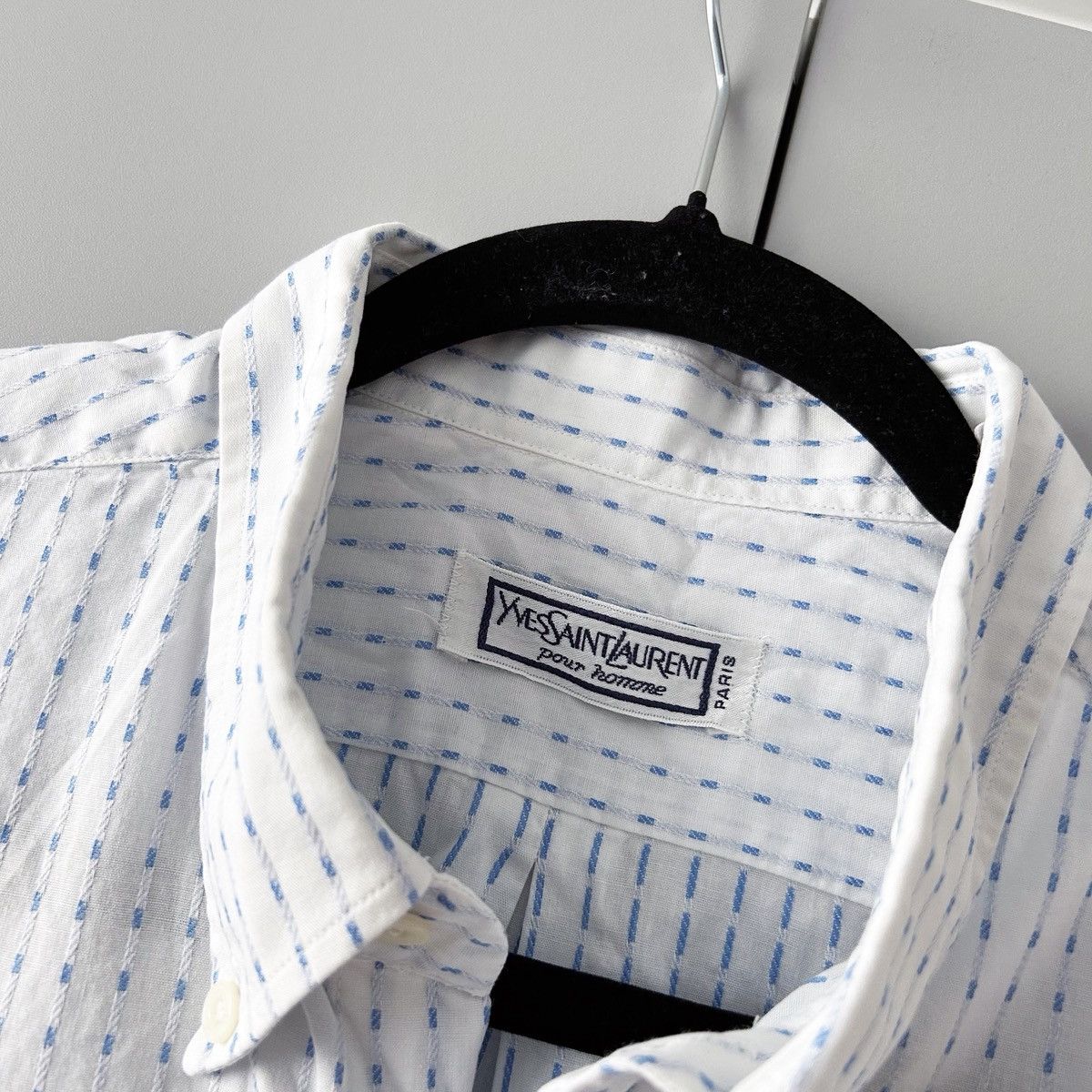 Yves Saint Laurent Yves Saint Laurent vintage shirt Size US L / EU 52-54 / 3 - 4 Thumbnail