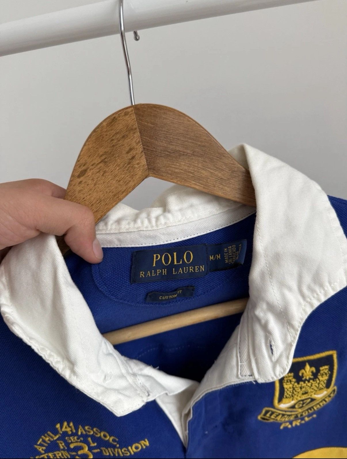 Polo Ralph Lauren Polo Ralph Lauren League Tourney Blue Polo T Shirt Size US M / EU 48-50 / 2 - 3 Thumbnail