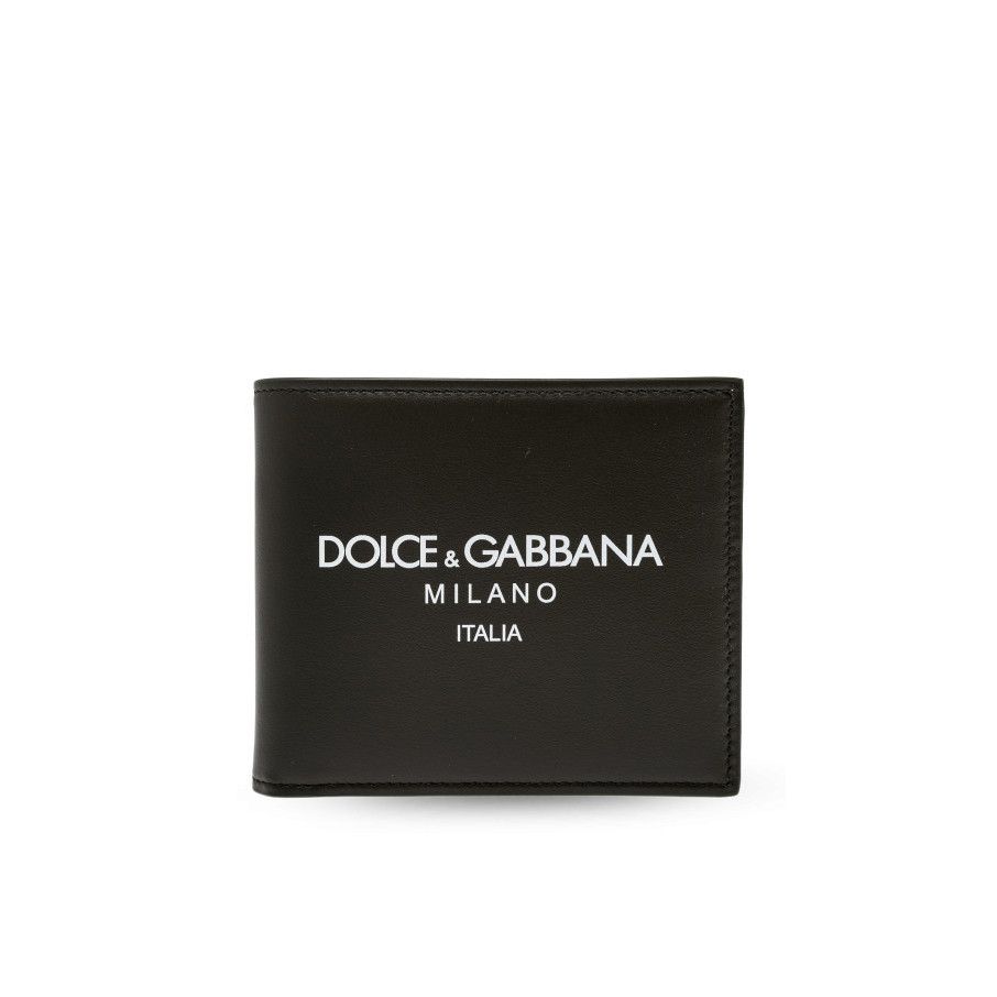 Dolce & Gabbana DOLCE & GABBANA Black Printed Wallet New & Authentic Size ONE SIZE - 1 Thumbnail