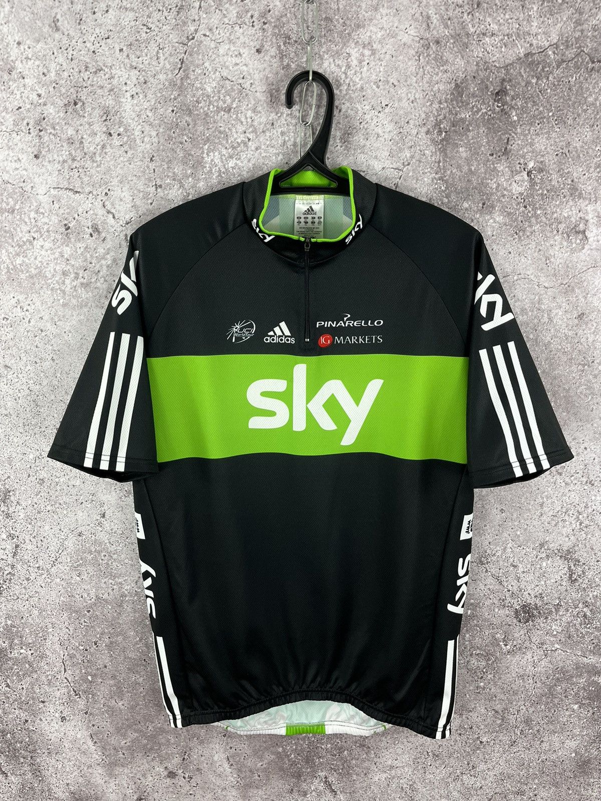 Adidas Adidas Sky 1/4 Zip Cycling Bike 2012 Jersey Size 3XL Size US XXL / EU 58 / 5 - 1 Thumbnail
