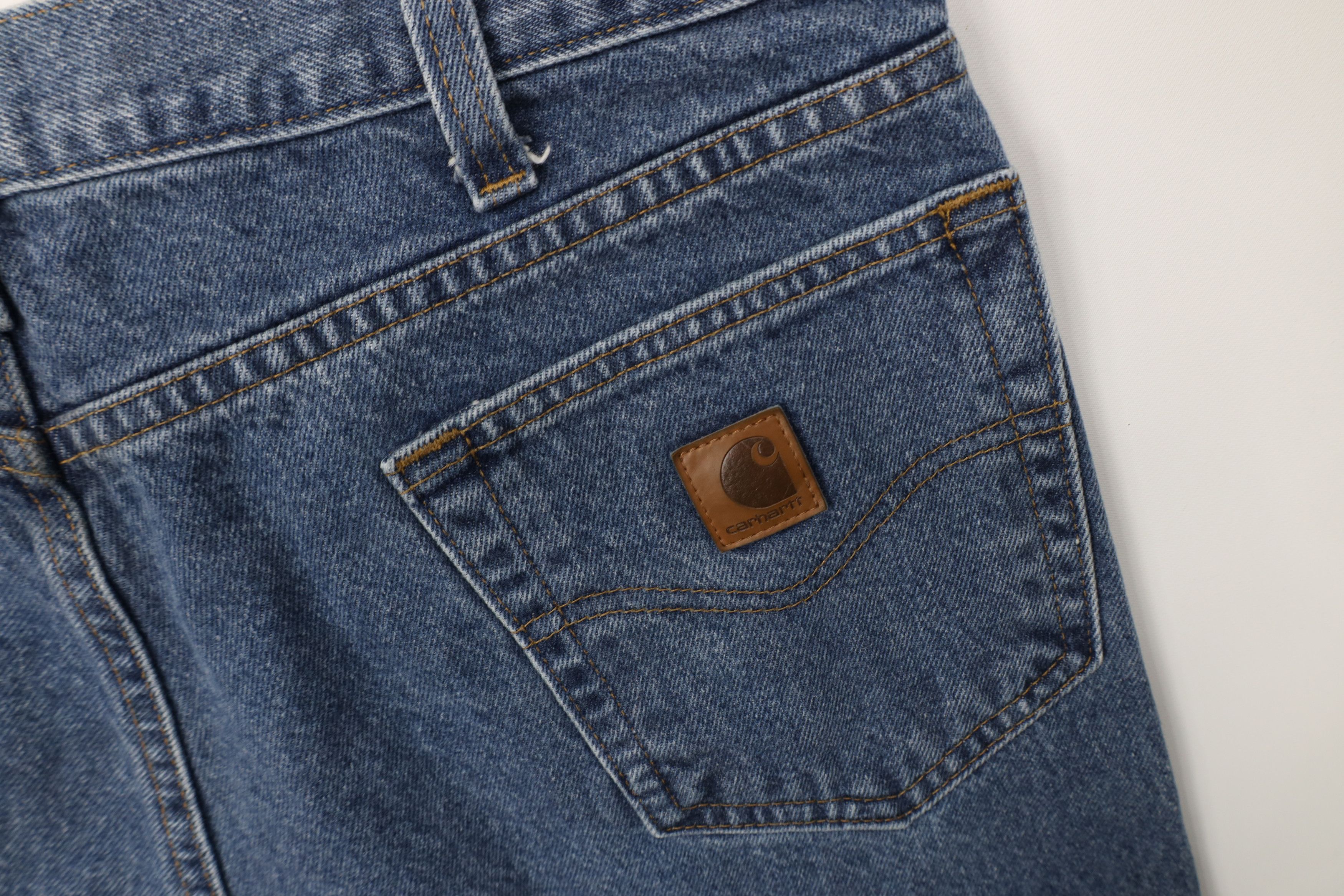 Carhartt Vintage Y2K Carhartt Traditional Fit Denim Jeans Blue Size US 36 / EU 52 - 13 Thumbnail