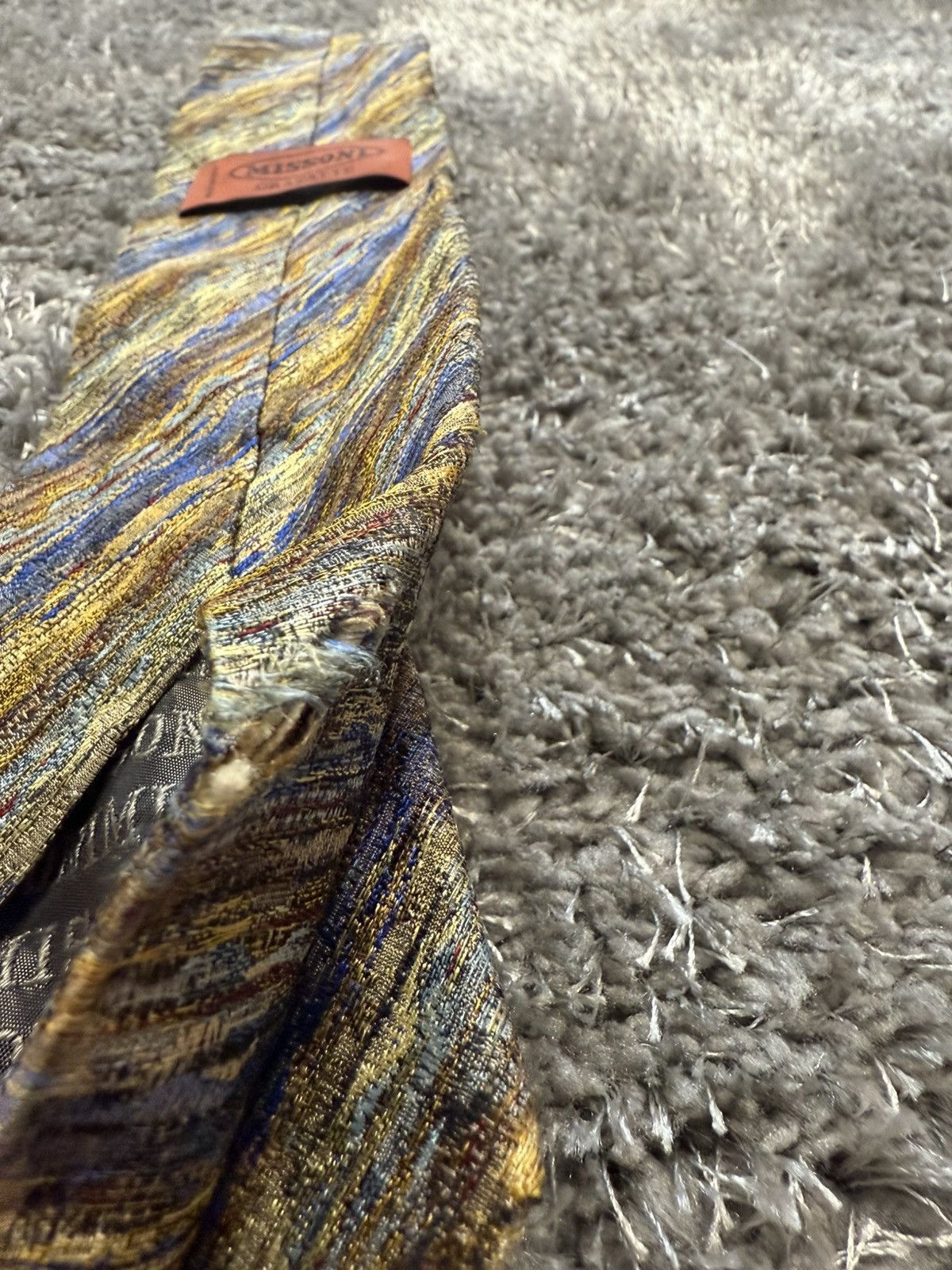 Missoni Missoni Tie Abstract 100% Silk Size ONE SIZE - 3 Thumbnail