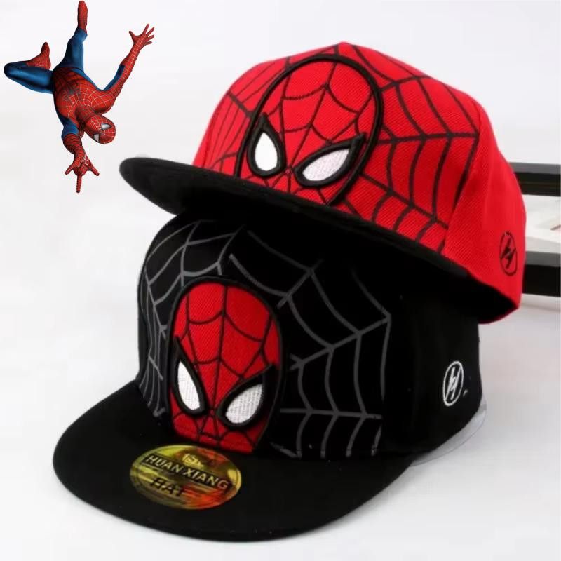 Other Anime Cartoon Spiderman Hats for Kids Baseball Cap spring Size ONE SIZE - 3 Thumbnail
