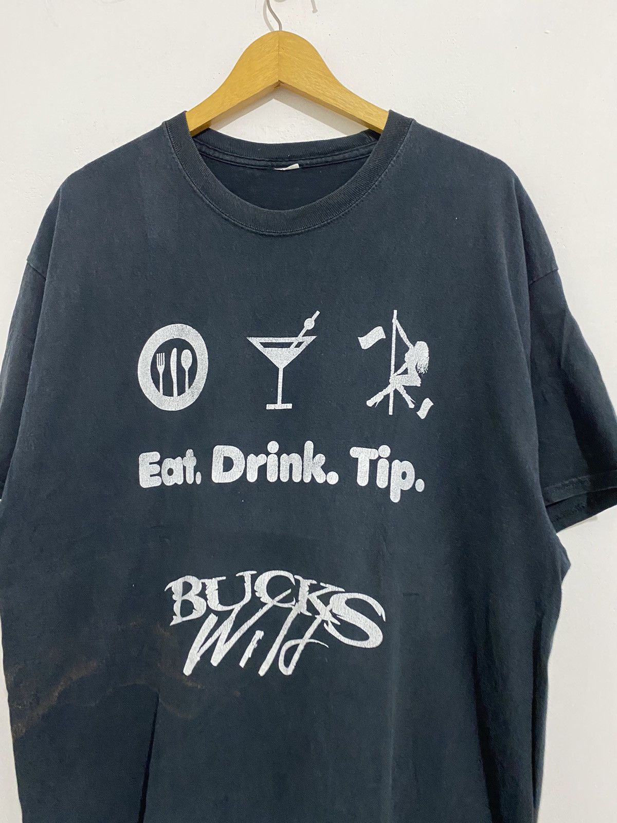 Vintage 💸BINDINGOFFER💸Vintage Humor Eat Drink Tip Sex Styled Size US XL / EU 56 / 4 - 2 Thumbnail