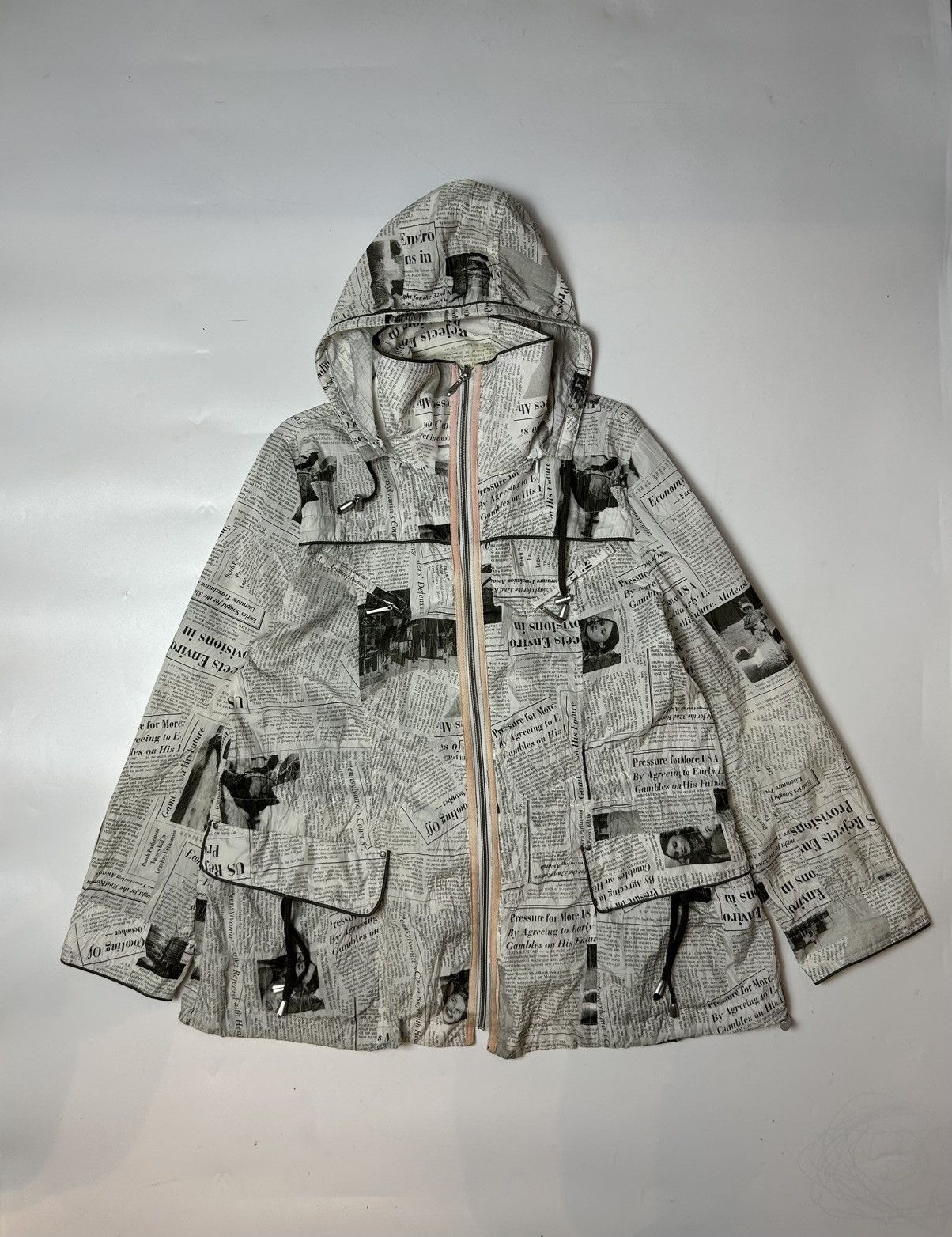 Japanese Brand JAPANESE BRAND INSPIRED NEWSPAPER LIGHT JACKET Size US M / EU 48-50 / 2 - 1 Thumbnail