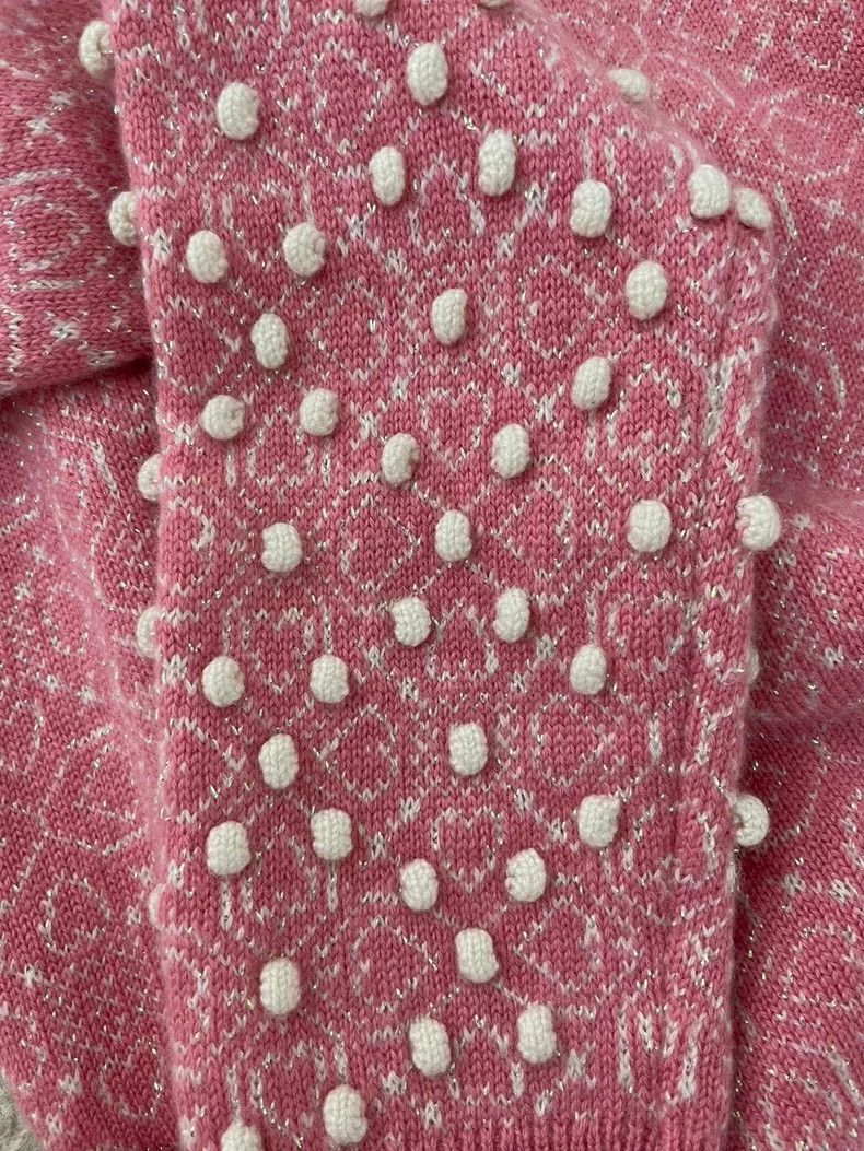Chanel Chanel Pink gem buckle cashmere sweater Size XXS / US 00 / IT 34 - 3 Thumbnail