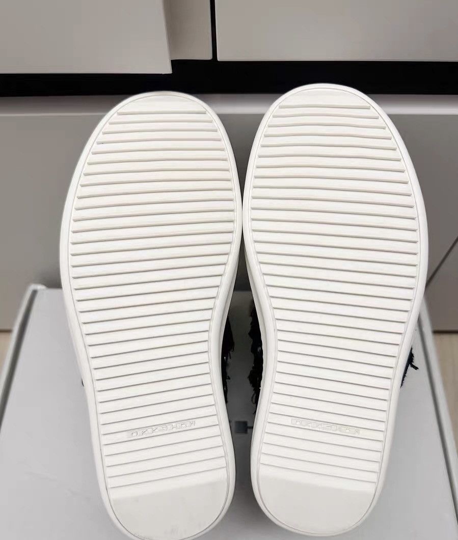 Rick Owens Rick Owens DRKSHDW black and white low-top distressed Size US 6 / IT 36 - 7 Thumbnail