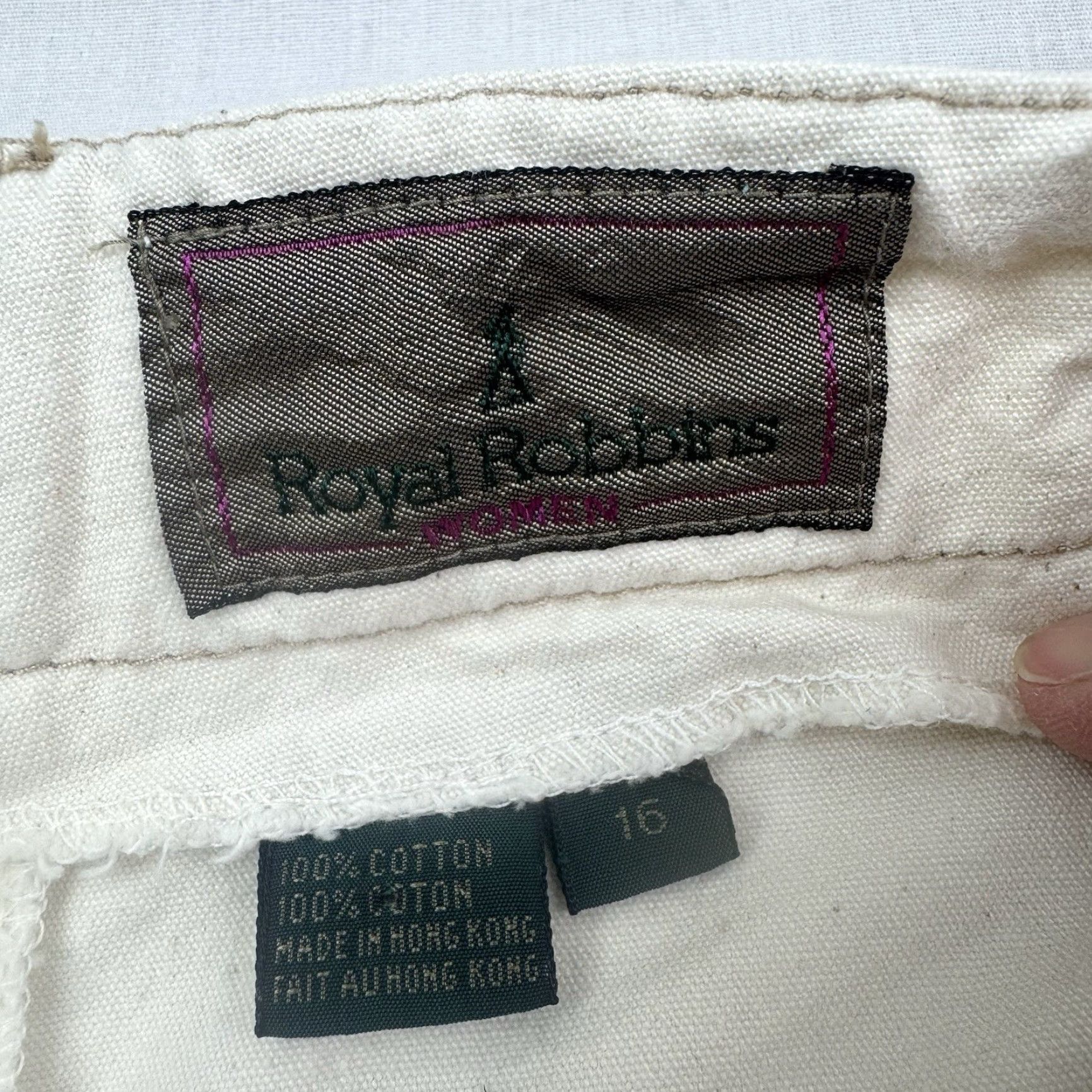Royal Robbins Vintage Royal Robbins Shorts Womens 16 High Waist Mom Shorts 80s 90s Hipster Size 38" / US 16 / IT 52 - 3 Thumbnail