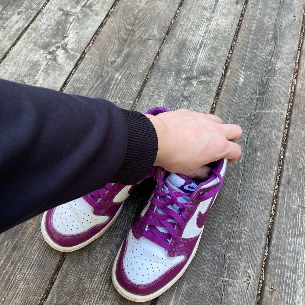 Nike 2024 Nike Dunk Low Viotech White Purple Size 6.5 Size US 6.5 / EU 39-40 - 6 Thumbnail