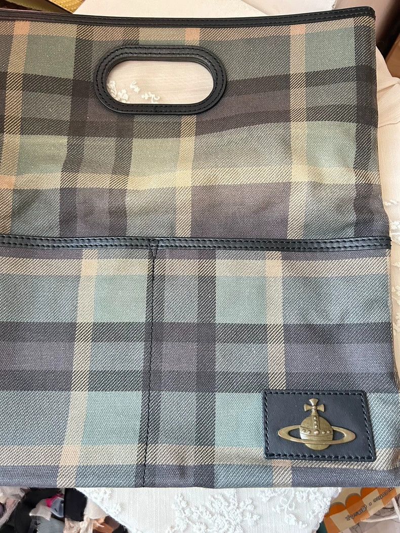 Vivienne Westwood Vivienne Westwood size os An old checked handbag Size ONE SIZE - 3 Thumbnail