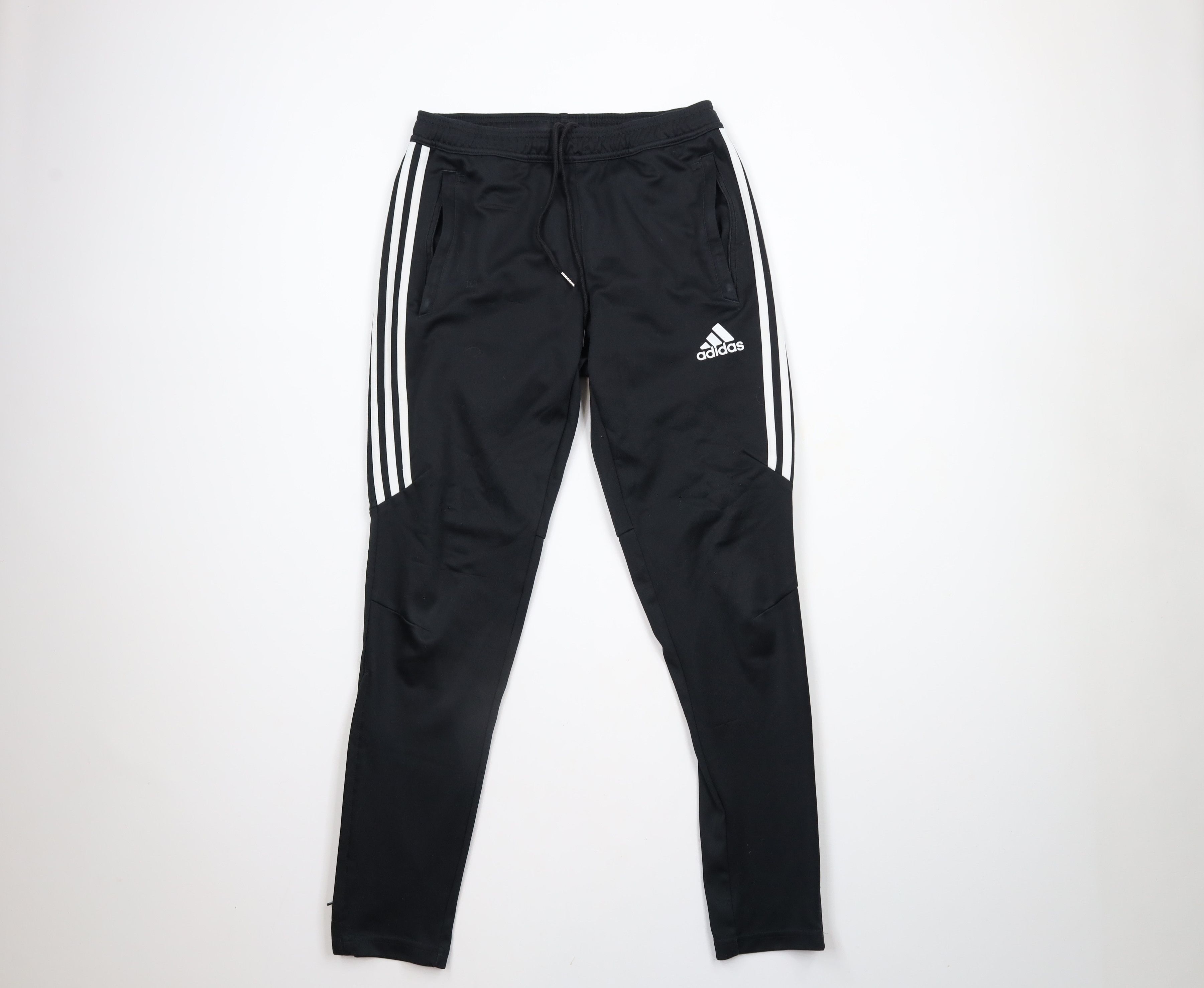 Adidas × Vintage Vintage Adidas Out Soccer Tapered Leg Warm Up Pants Black Size US 34 / EU 50 - 1 Thumbnail
