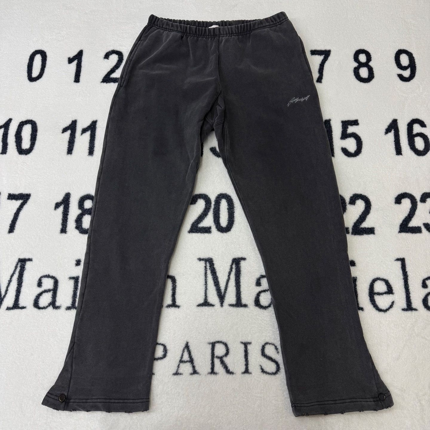 Askyurself Askyurself Distressed Black Casual Pants 36 Men Size US 36 / EU 52 - 1 Thumbnail