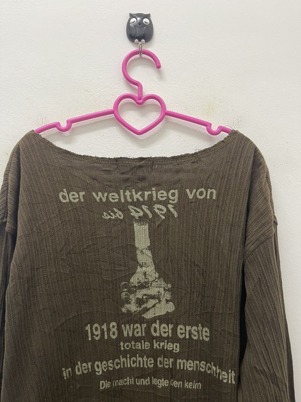 In The Attic Rare Vintage IN THE ATTIC Der Weltkrieg Von 1914 World War 1 Size US L / EU 52-54 / 3 - 11 Thumbnail