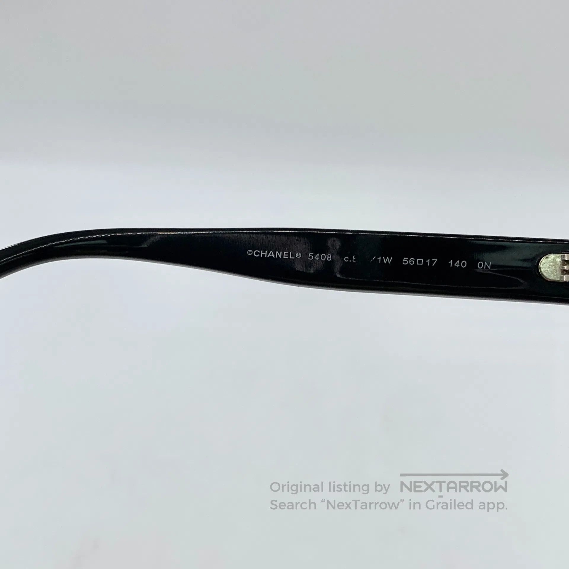 Chanel Chanel Black Square Logo Branding Optical Glasses| Size ONE SIZE - 8 Thumbnail