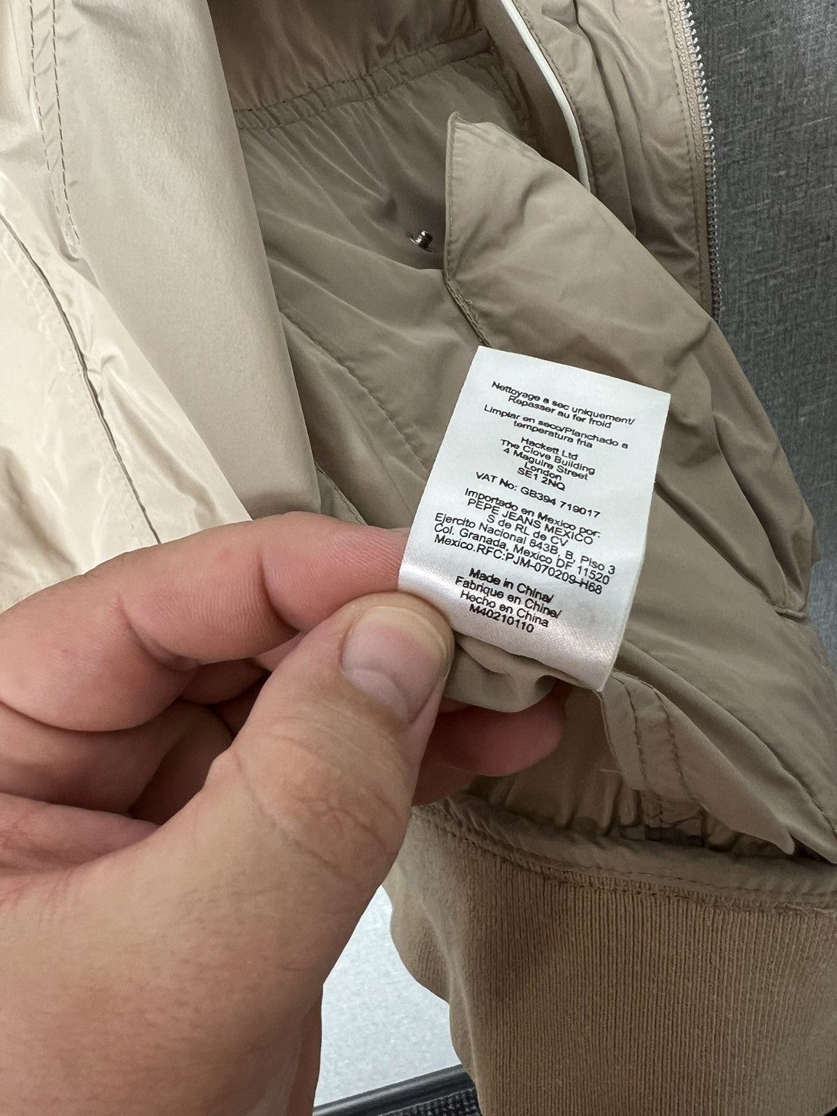 Hackett Hackett London Nylon Jacket Windbreaker Size US XL / EU 56 / 4 - 25 Thumbnail