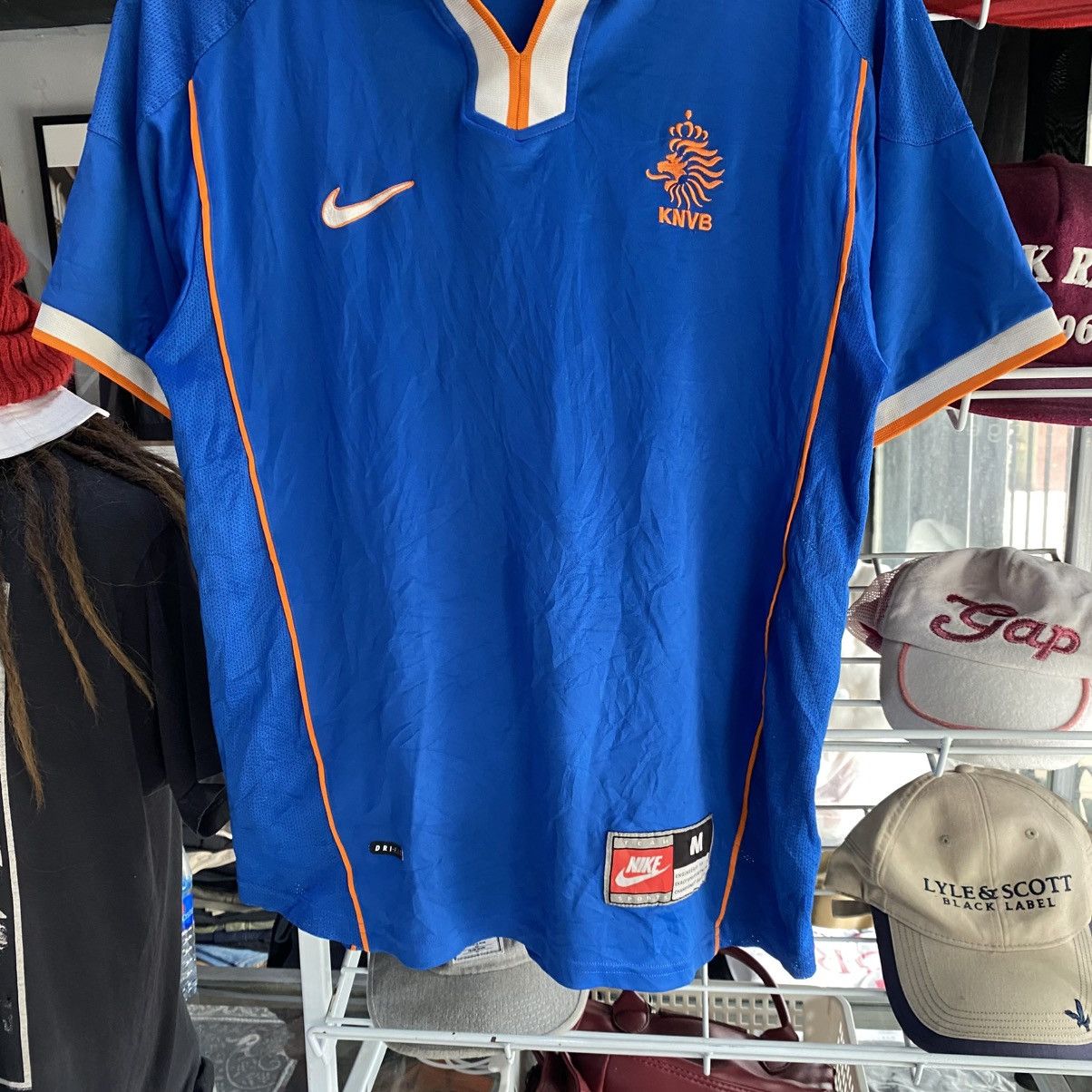 Nike Netherlands away vintage jersey 1998 Nike Size US L / EU 52-54 / 3 - 4 Thumbnail