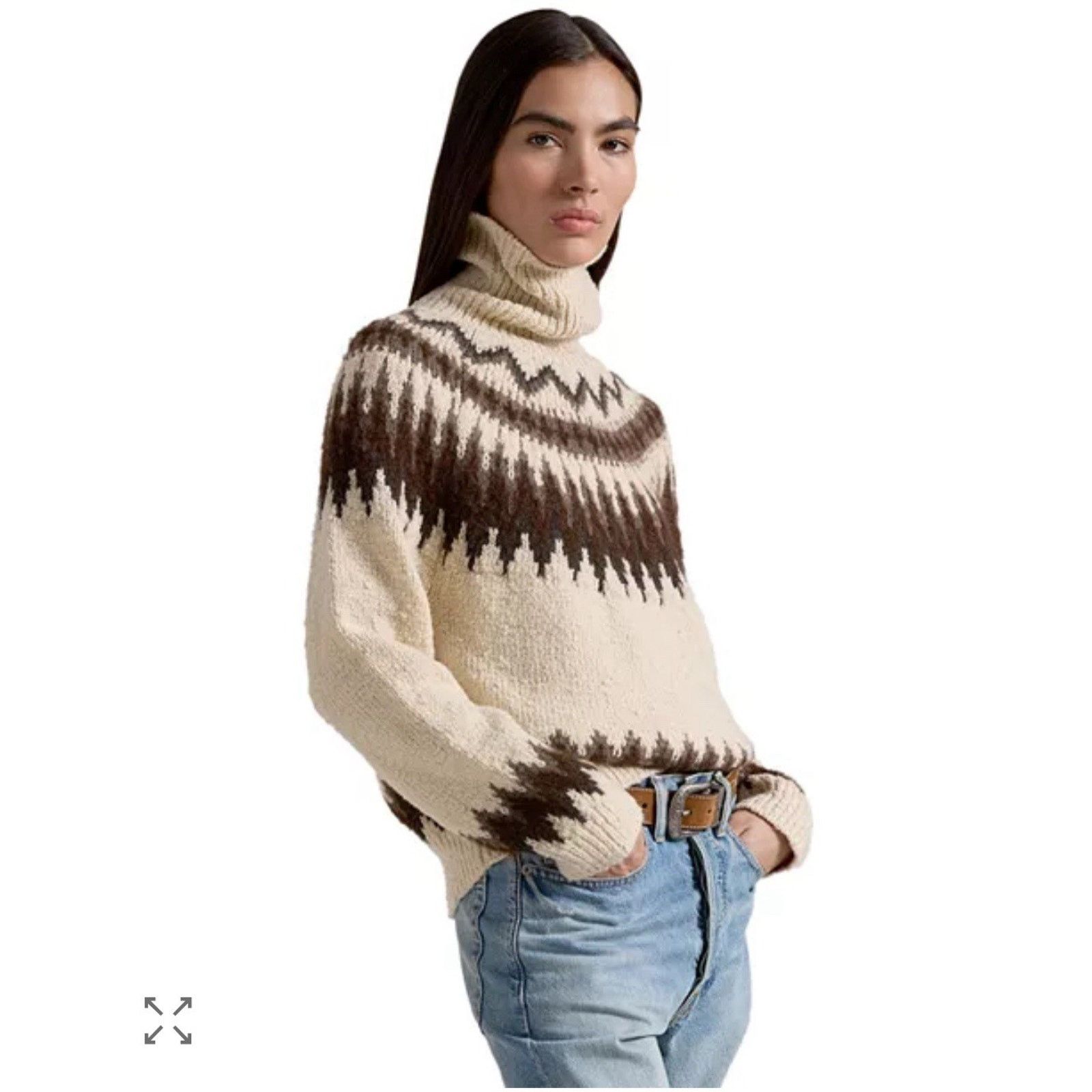 Polo Ralph Lauren NWT Polo Ralph Lauren Fair Isle Wool Blend Turtleneck Woman Size M / US 6-8 / IT 42-44 - 12 Thumbnail
