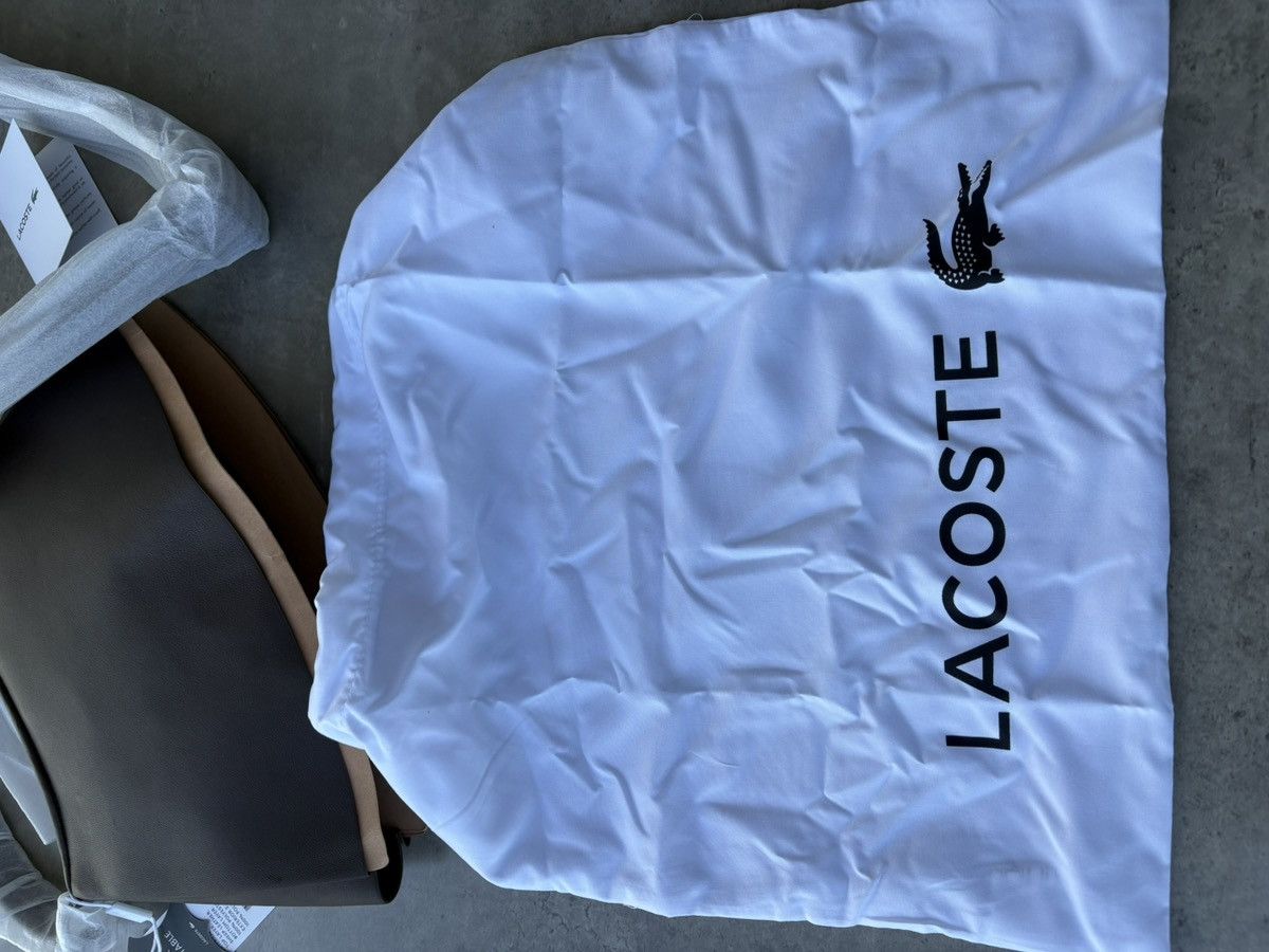 Lacoste Lacoste S LENGLEN BAG Coffee Bean Size ONE SIZE - 12 Thumbnail